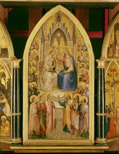 Die Krönung der Jungfrau und andere Szenen, 1367 von Giusto di Giovanni de Menabuoi